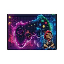 Ghostbastır Design Capibara 99 Parça Ayaklı Puzzle Dekoratif Çocuk Yapbozu 088
