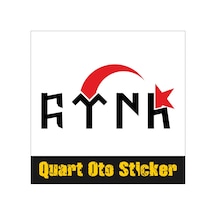 Göktürkçe Türk Oto Sticker Araç Sticker