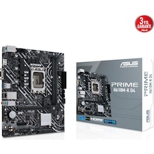 Asus Prıme H610m-k D4 Argb Ddr4 3200mhz Matx