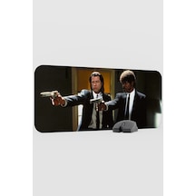 Pulp Fiction Ucuz Roman Tarantino V2 70x30 Xl Gaming Kauçuk Kaymaz Taban Mouse Pad Fare Altlığı
