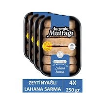 Annemin Mutfağı Hazır Yemek Zeytinyağlı Lahana Sarma 250 Gr X 4 Adet