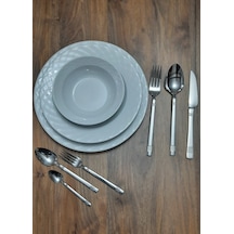 Kardelen 12 Kişilik 72 Parça Set Turkuaz Model