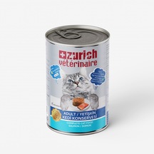 Zurich Veterinaire Pate Somonlu Yetişkin Kedi Konservesi 415 G