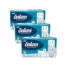 Önlem Belbantlı Hasta Bezi Eko Ekstra Büyük Boy XL 3 x 30'lu
