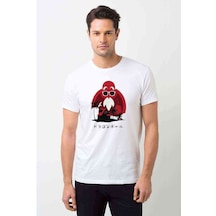 Anime Dragon Ball Baskılı Beyaz Erkek Tshirt (531004398)