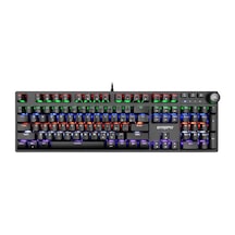 Sarepo MJ-97 Rgb Kablolu Mekanik Oyuncu Klavyesi