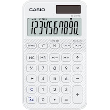 Casio Sl-310yc-we-w-dp Hesap Makinesi Pocket Gri - Siyah