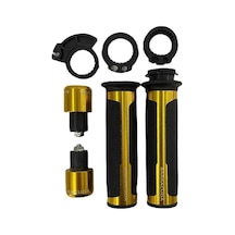 Skm Motosiklet Universal Elcik Ve Topuz Seti Gold