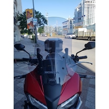 2017-20 Honda Vfr800 Uzun Ön Cam Zeus Açık Füme 56 CM 4 MM