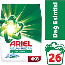 Ariel Dağ Esintisi Aquapudra  Toz Çamaşır Deterjanı 4 KG