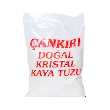Yemeklik Doğal Kristal Kaya Tuzu Granül Çakıl Çankırı Beyaz 1000 Gr