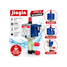 Jiayin Jypc-3 25w 220v Kahve Makinesi Su Pompası Elektromanyetik Pompa Lacivert