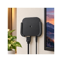 Veriqo 3d Mi Box S 2. Nesil Uyumlu Duvar Askı Aparatı Vidalı Tv Box Tutucu Duvar Montaj Standı