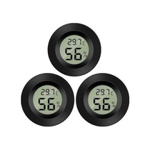 Ganzhoushop Test Termometre Sıcaklık Nem Mini Lcd Dijital Cihazı 3x Ultra Hassas Ölçüm Aleti