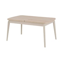 Mirabella Ortadan Açılır Yemek Masası 90x150 Cm Beyaz