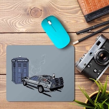 Geleceğe Dönüş Doktor Who Baskılı Mouse Pad