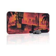 Hotline Miami Kaymaz Dikişli Kauçuk Oyuncu Mousepad V2 - 70x30 Xl Gaming Mouse Pad Fare Altlığı
