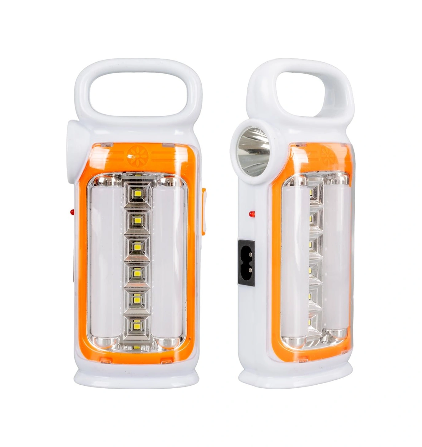 Powermaster Os-902 Solar Şarjlı Mini Işıldak Fener Kırmızı - Siyah