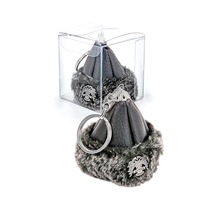 Börk Mini Anahtarlık - Siyah