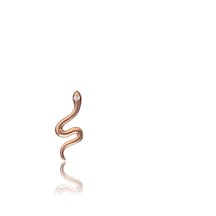 Serpent Lover I Gümüş Küpe-519 Rose
