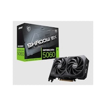 Msı Geforce Rtx5060 8g Shadow 2x Oc Max 8gb Gddr7 128bıt 1xhdmı 3xdp Ekran Kartı Rengaren