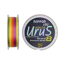 Urus 8x Braid 150 Mt Multi Color 0,16 Mm