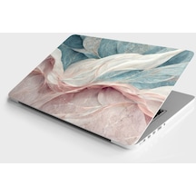 Laptop Sticker Bilgisayar Notebook Pc Kaplama Etiketi Pastel Pembe Ebru