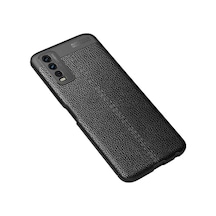 Vivo Y20 Kilif Niss Deri Görünümlü Silikon Kapak 392958843
