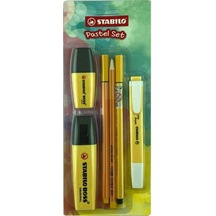 Stabilo Tek Renk Pastel Set 6'lı Sarı 70/144-6 Sarı