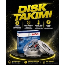 Bosch Volkswagen Scirocco Arka Fren Disk Takımı 2009-2017
