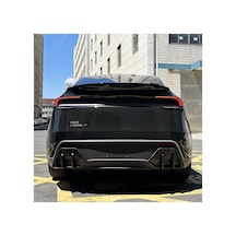 Red Lion Parts Tesla Model Y Juniper 2025-2026+ Uyumlu Mat Siyah Arka Difüzör Yan Ekleri 2'li Set