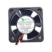 Xmer 30X30X10Mm 5V 0.15A 2 Kablolu Fan