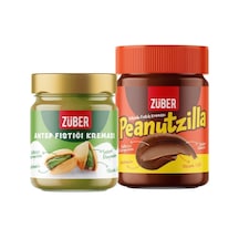 Antep Fıstığı Kreması 200 G + Peanutzilla Kakaolu Fıstık Kreması 315 G