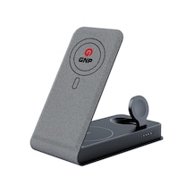 3'ü 1 Arada 10.000 Mah Powerbank Standi, Usb-c Baglanti Tipi, Akilli Telefonlar İçin, Siyah