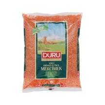 Duru 1kg Kırmızı Mercımek Futbol 12'li Paket