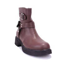 Dagoster Dza07-115307 Kahve Günlük Düz Taban Spor Kadın Bot 001