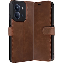 Uryport Xiaomi Redmi 15c 4g Trend S Plus Kapaklı Kılıf - Taba
