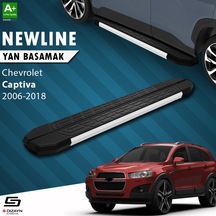 S-dizayn Chevrolet Captiva Newline Aluminyum Yan Basamak 183 Cm 2006-2018 A+ Kalite