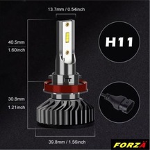 Ampul H8 H9 H11 H16 Led Xenon Csp Tip Mini Led Forza-lhp11