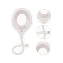 Ayt Powermaster Portatif Akrobatik 20 Smd Ledli Usb Gece Kitap Okuma Çalışma Lambası Powerbank Uyumlu Masa Lambası