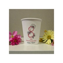 8 Mart Kadınlar Günü Desenli Tek Kullanımlık 7 Oz 200 Adet Üreticiden Karton Bardak 1