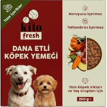 Kito Fresh Dana Etli Taze Yetişkin Köpek Yemeği 250 G