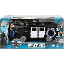 Sesli ve Işıklı Polis Oyun Seti-Jeep
