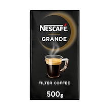 Nescafe Filtre Kahve 500 G Grande - Yumuşak Lezzet - 6 Adet Tarı