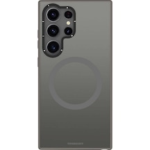 Galaxy S24 Ultra Uyumlu Kılıf Magsafe Destekli Çizilmeye Ve Aşınmaya Dayanıklı Youngkit Velvet Serisi Gri Galaxy S24 Ultra Uyumlu Kılıf Magsafe Destekli Çizilmeye Ve Aşınmaya Dayanıklı Youngkit Velvet Serisi Gri