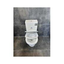 Kanalsız Duvara Tam Dayalı Klozet, Modern Açık Bej