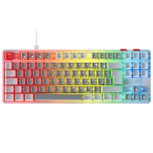 Rampage YORU TKL Type-C Bağlantılı OUTEMU Red Swich Q Mekanik Gaming Oyuncu RGB Klavye