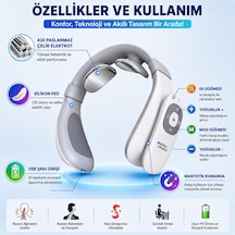 Eldi Medikal 6 Modlu Isıtmalı Wellness Teknolojisi Boyun Ve Omuz Masaj Cihazı