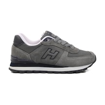 Hammer Jack Gri Suni Deri Unisex Sneaker Peru 102 19250 G Gri