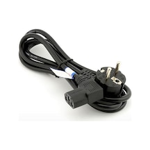 Power  kablosu 90 derece L power kablo 3x0.75 mm kanlo 3metre